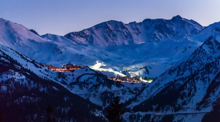 Wintersport in Les Arcs